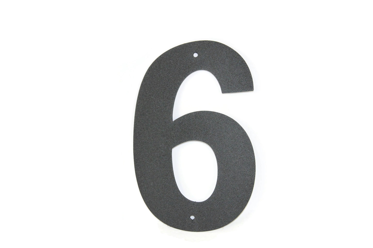 Metal Letters and Numbers Blocky Square Font 8" Tall Powder Coated