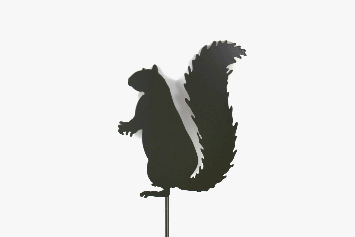 Squirrel Metal Garden Stake 23 to 33 Inches Tall