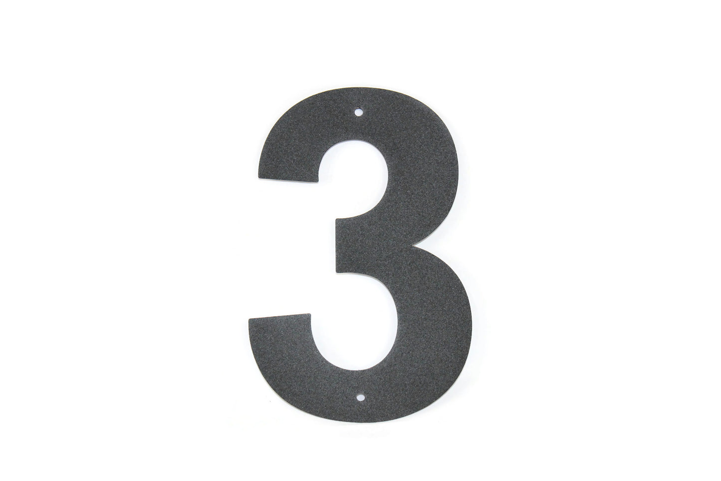 Metal Letters and Numbers Blocky Square Font 8" Tall Powder Coated