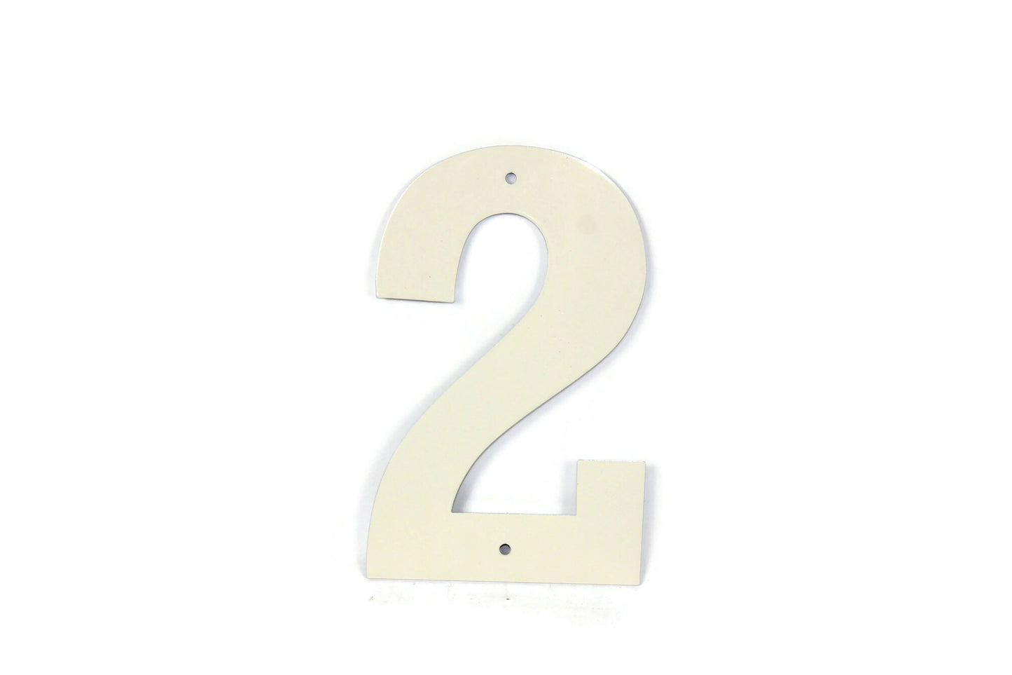 Metal Letters and Numbers Blocky Square Font 8" Tall Powder Coated