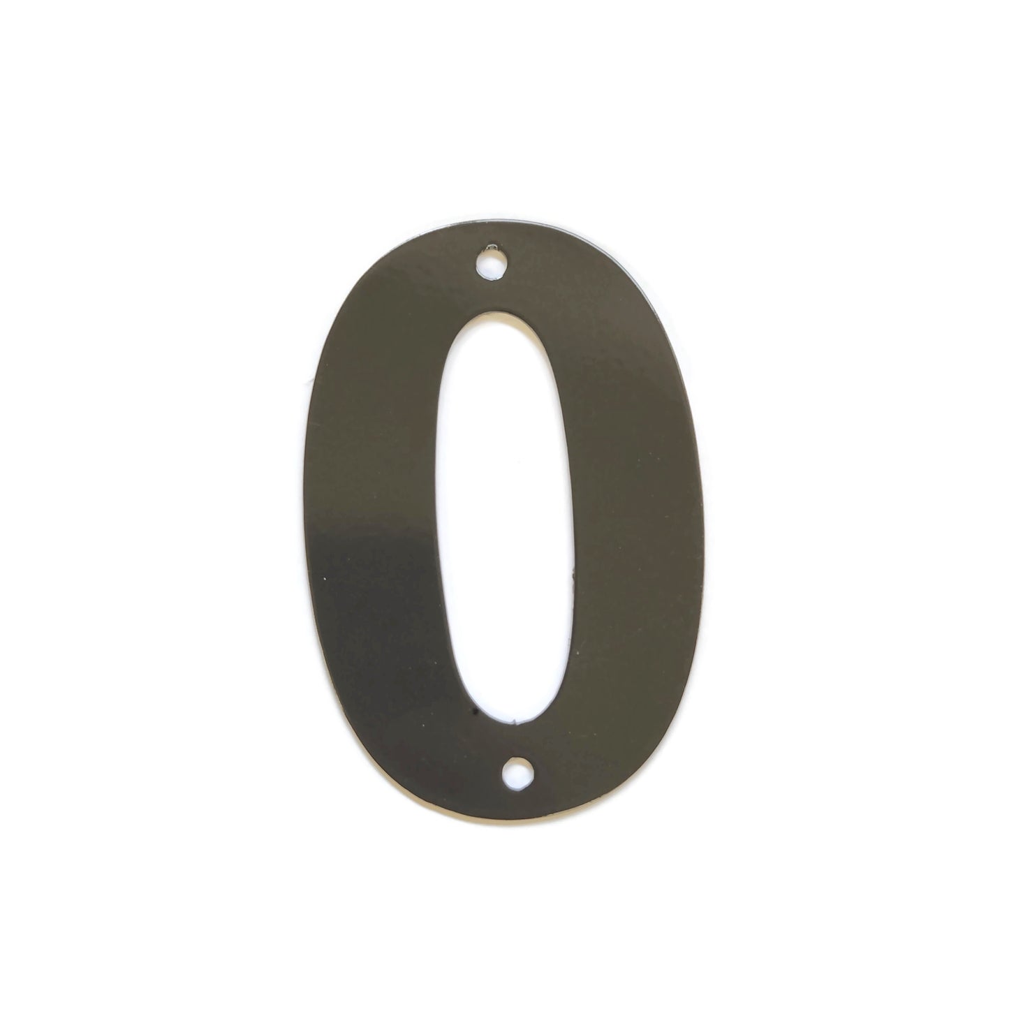 Metal Letters and Numbers Blocky Square Font 4" Tall Powder Coated