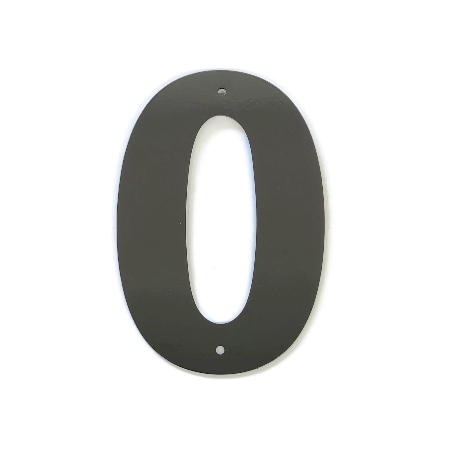 Metal Letters and Numbers Blocky Square Font 8" Tall Powder Coated