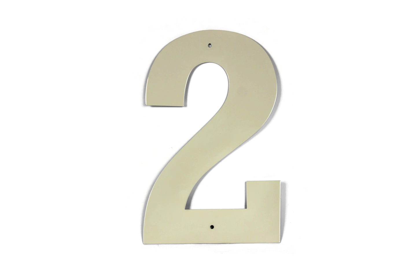 Metal Letters and Numbers Blocky Square Font 12" Tall Powder Coated