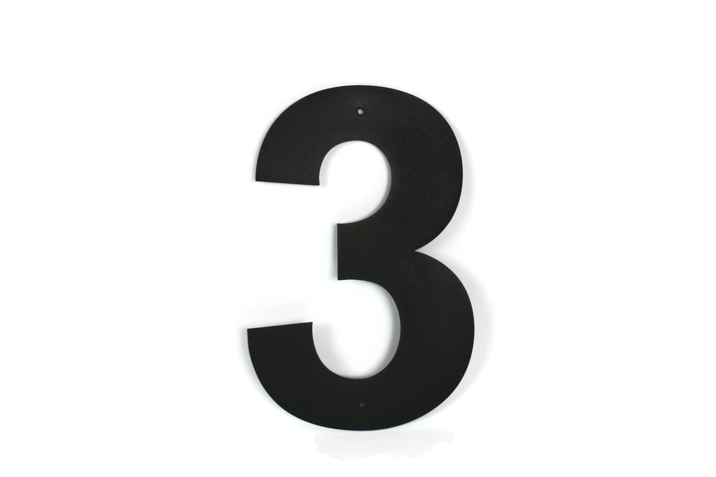 Metal Letters and Numbers Blocky Square Font 12" Tall Powder Coated