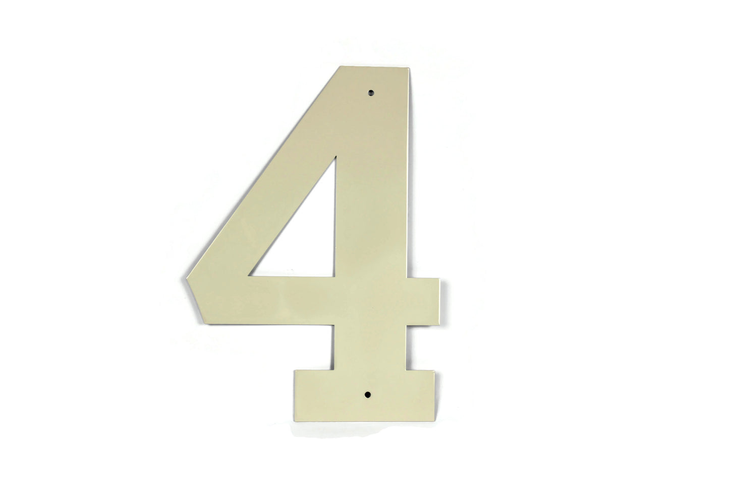 Metal Letters and Numbers Blocky Square Font 12" Tall Powder Coated