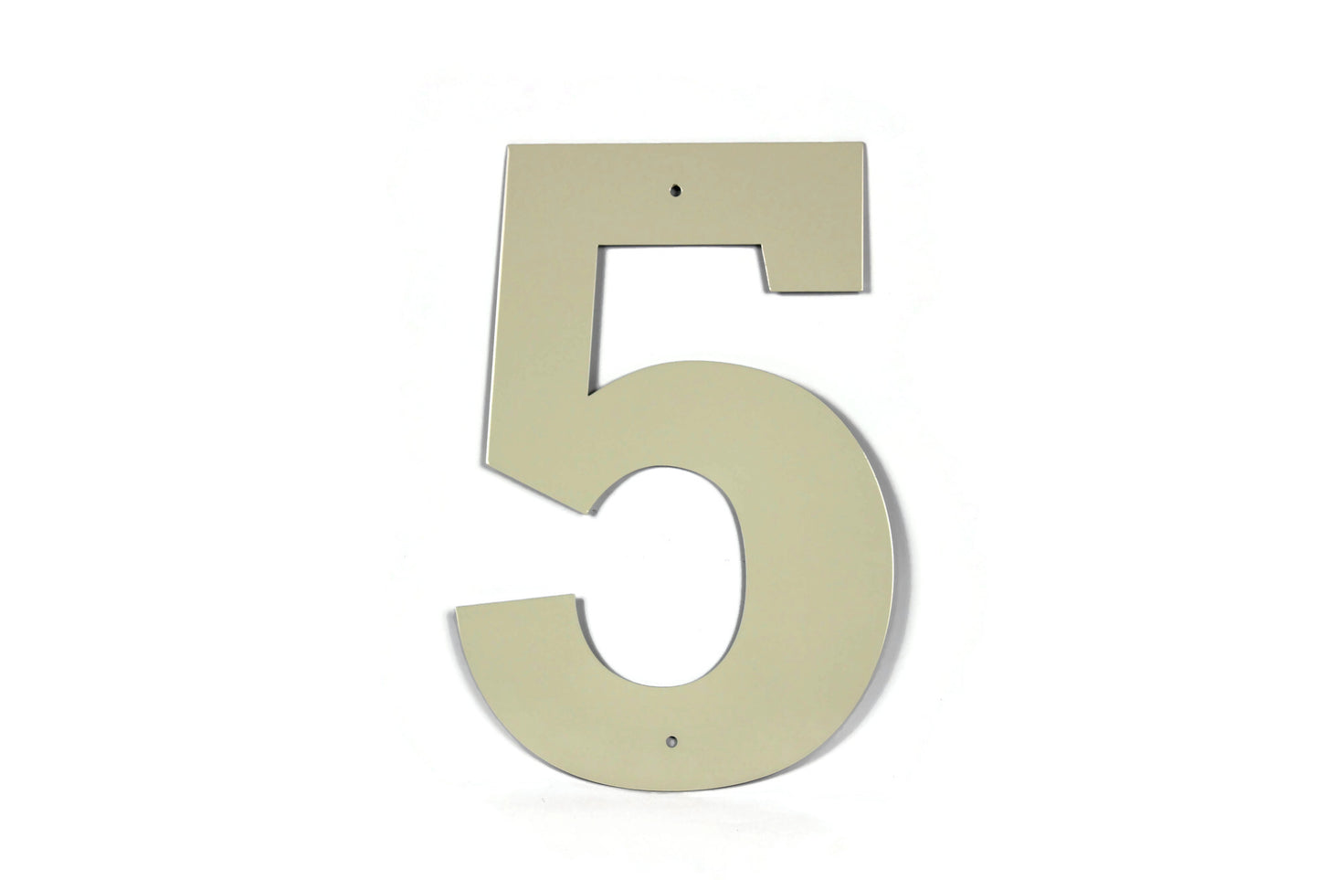 Metal Letters and Numbers Blocky Square Font 12" Tall Powder Coated
