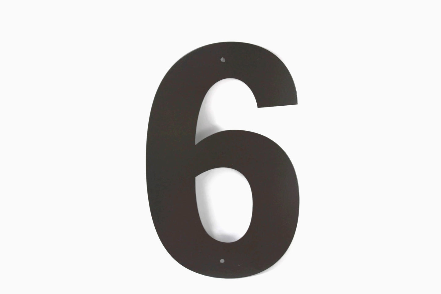 Metal Letters and Numbers Blocky Square Font 12" Tall Powder Coated
