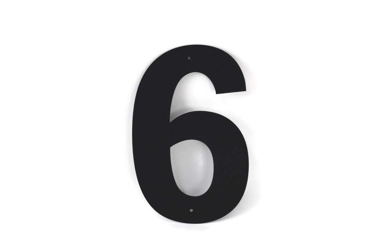 Metal Letters and Numbers Blocky Square Font 12" Tall Powder Coated