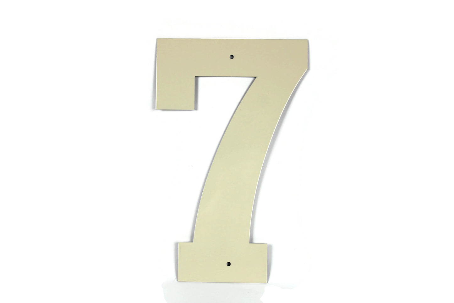 Metal Letters and Numbers Blocky Square Font 12" Tall Powder Coated