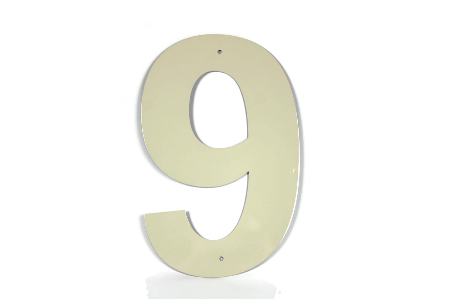 Metal Letters and Numbers Blocky Square Font 12" Tall Powder Coated