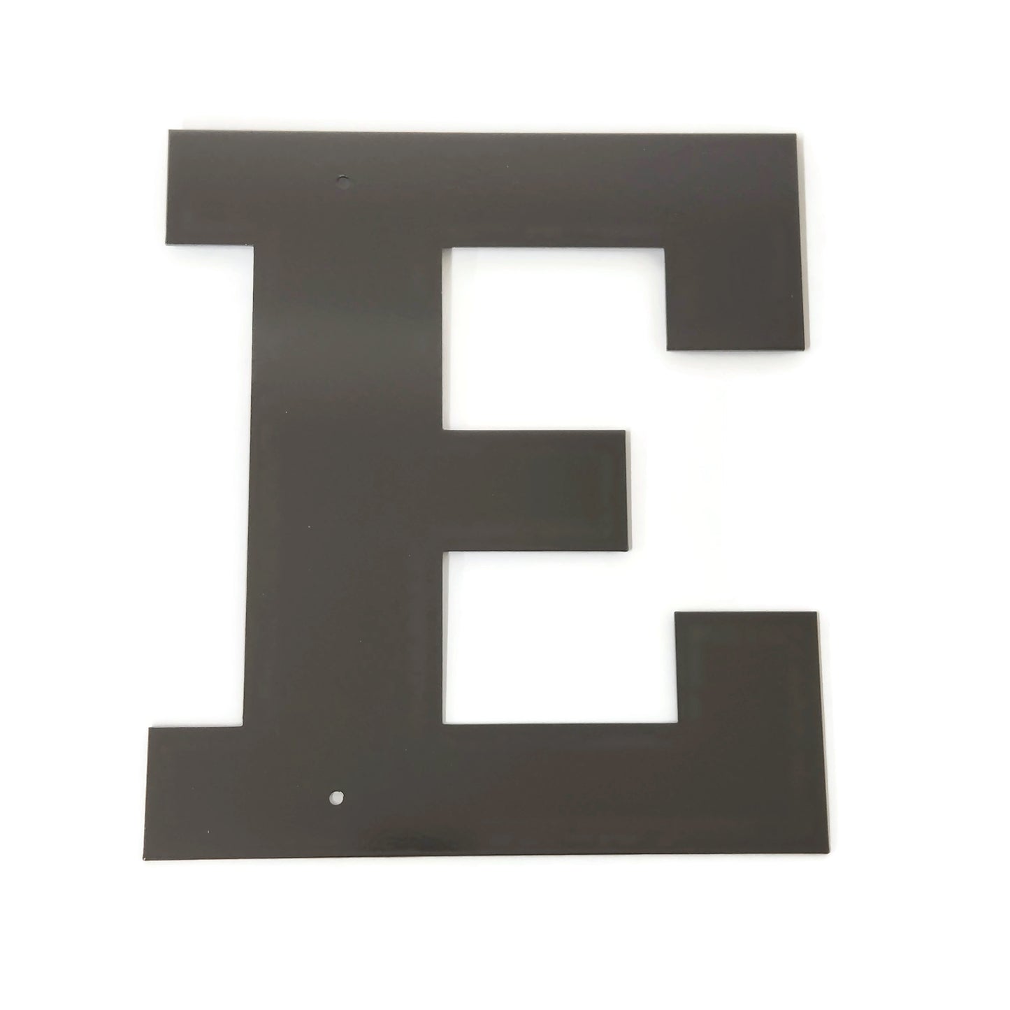 Metal Letters and Numbers Blocky Square Font 12" Tall Powder Coated