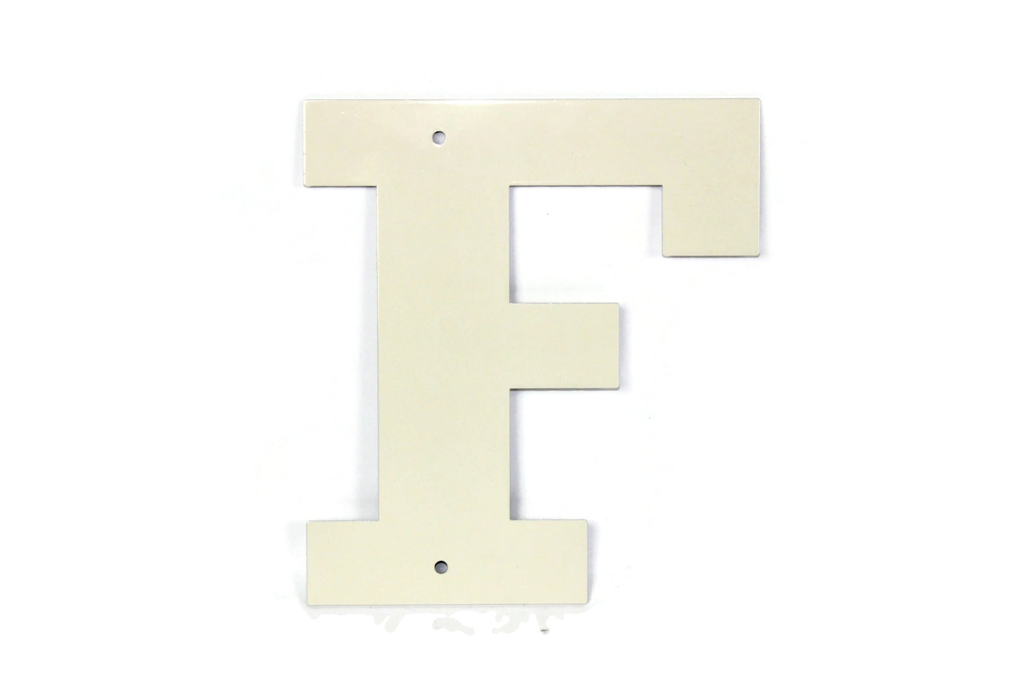 Metal Letters and Numbers Blocky Square Font 8" Tall Powder Coated