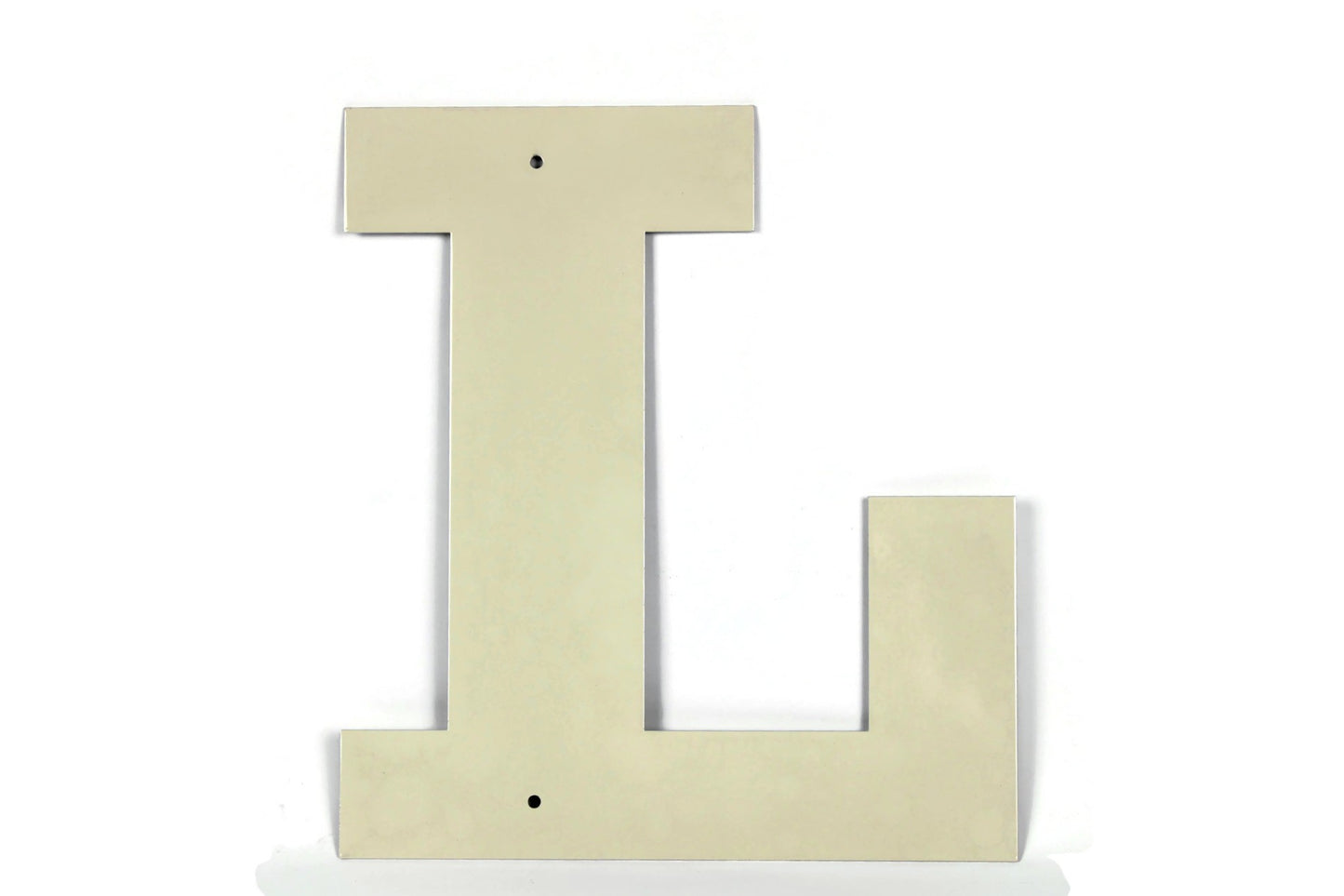 Metal Letters and Numbers Blocky Square Font 12" Tall Powder Coated