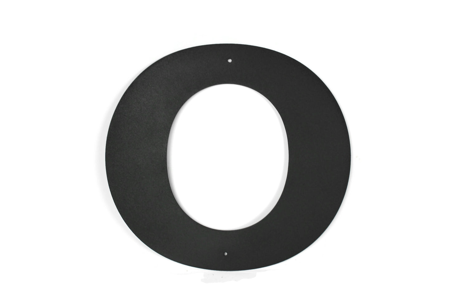 Metal Letters and Numbers Blocky Square Font 12" Tall Powder Coated