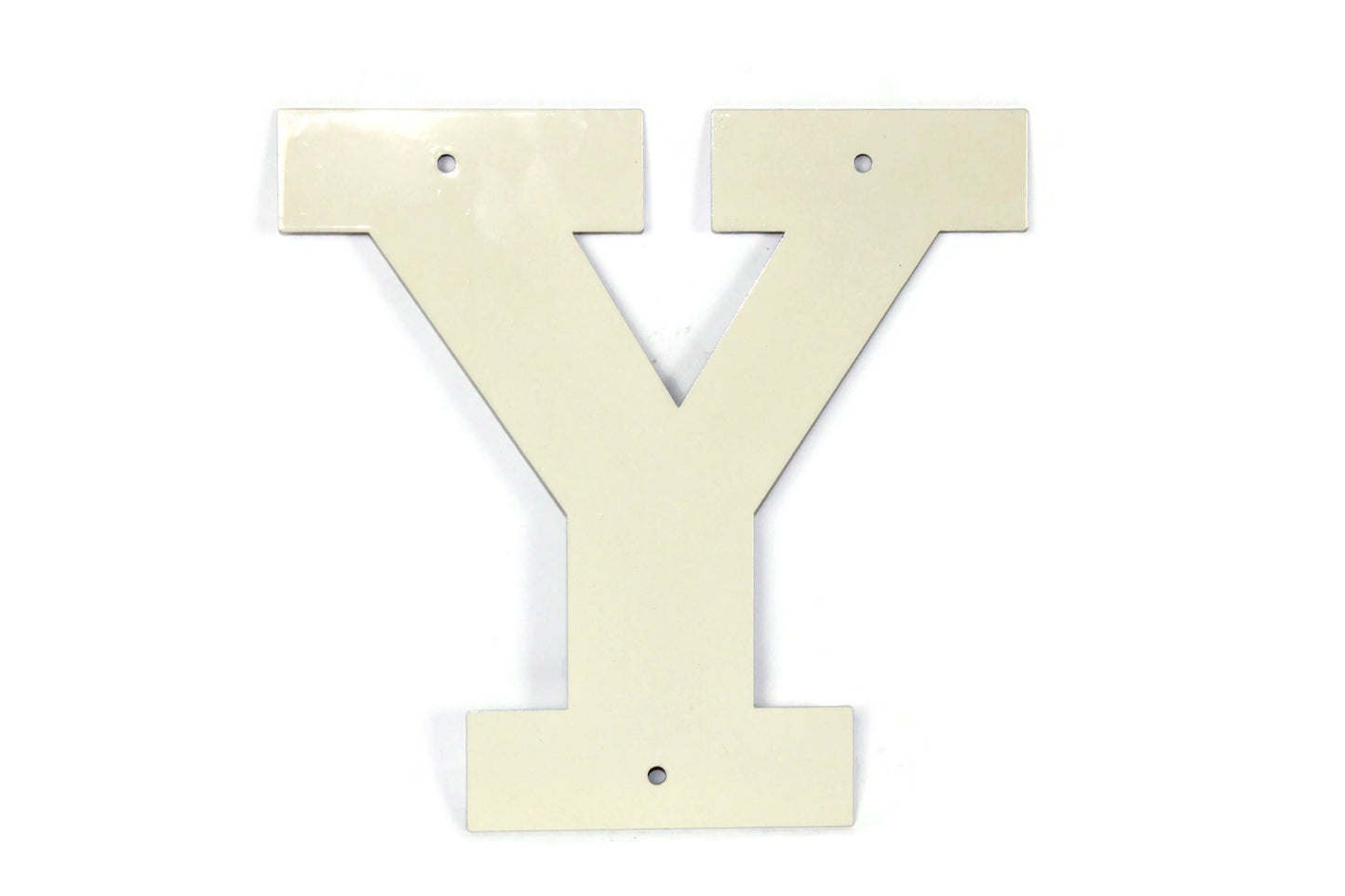 Metal Letters and Numbers Blocky Square Font 8" Tall Powder Coated