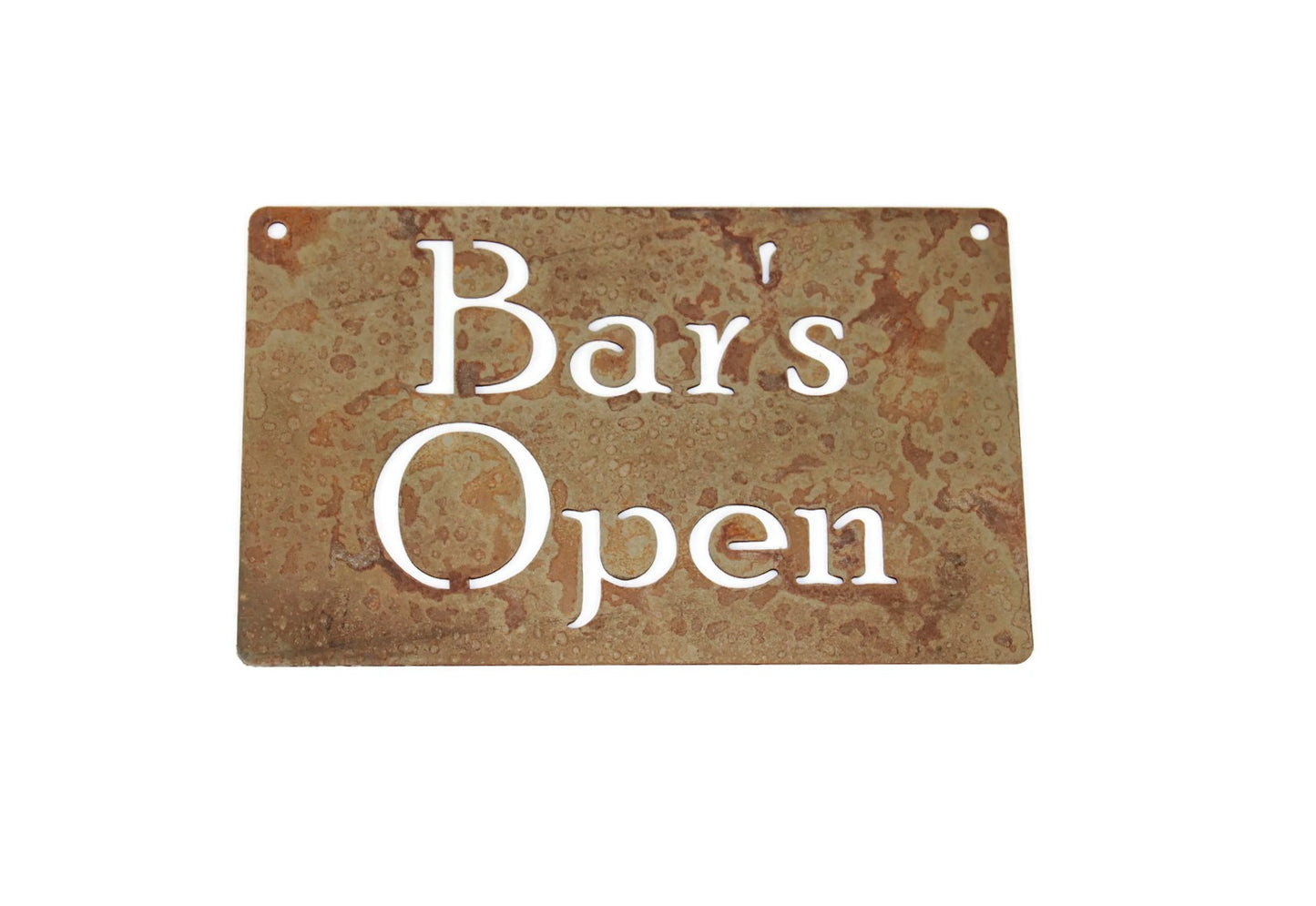 Metal Garden Signs and Hangers -- Clearance Items 8 to 13 Inches Wide