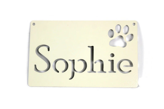 Metal Garden Signs and Hangers -- Clearance Items 8 to 13 Inches Wide