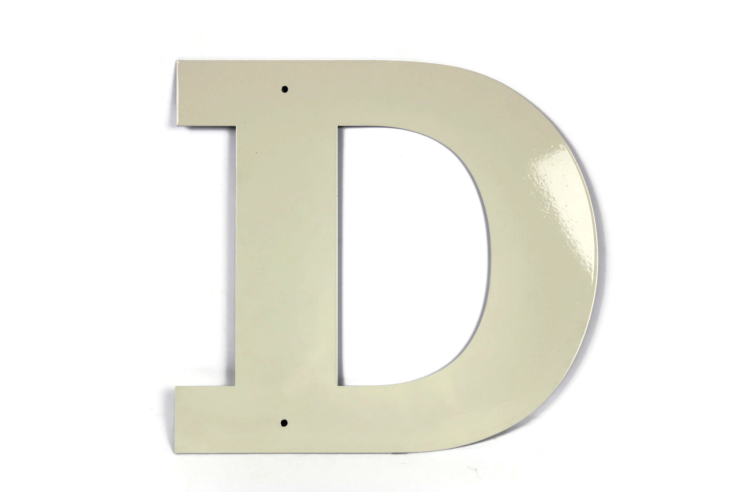 Metal Letters and Numbers Blocky Square Font 12" Tall Powder Coated
