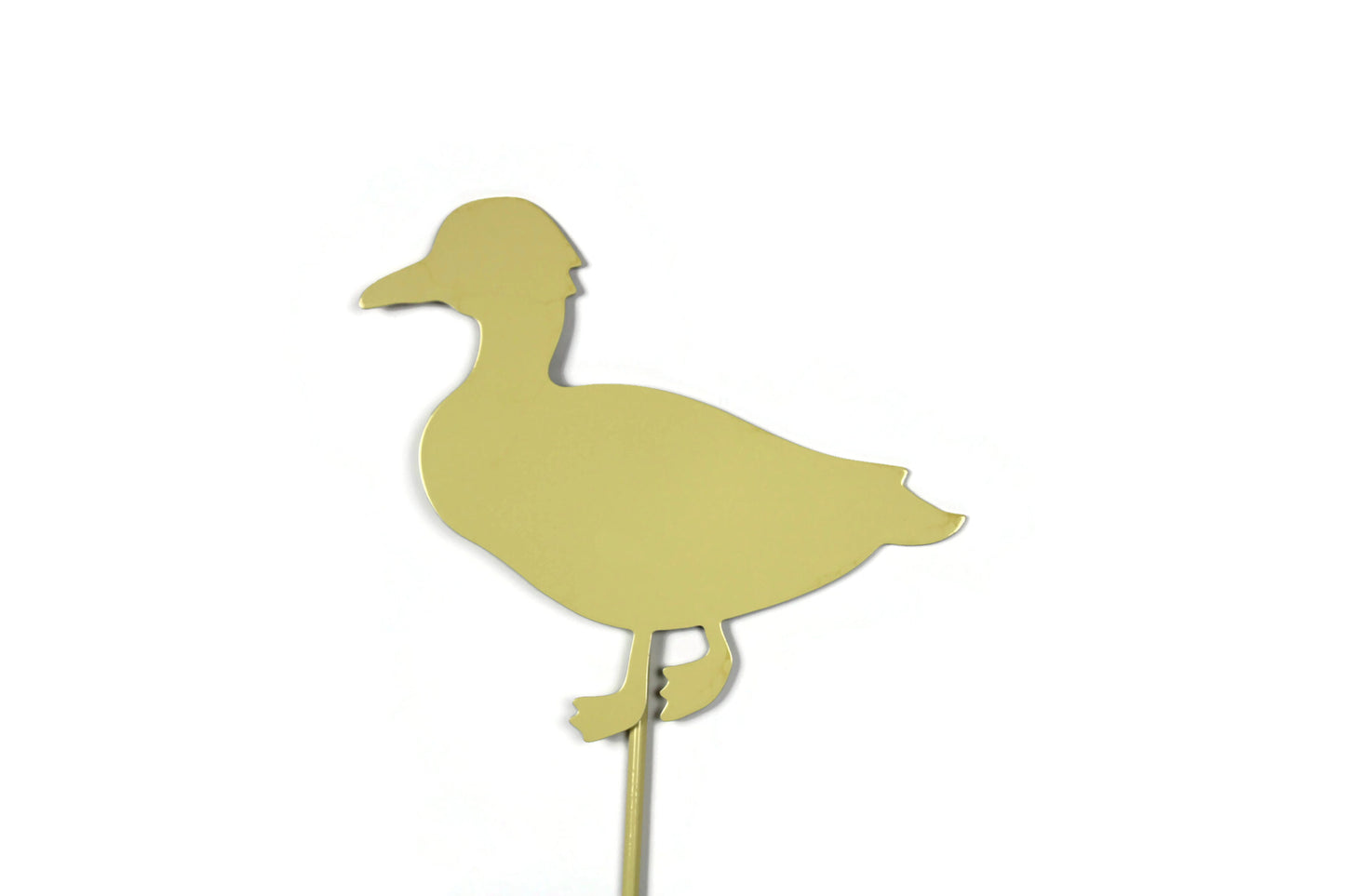 Duck Garden Stake Sign 21 Inches Tall