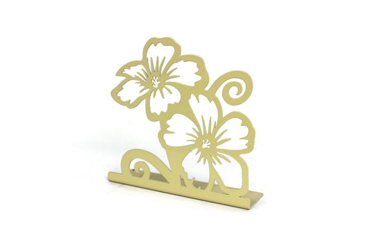 Tabletop Flower Stand 2 Metal Home Decor 8 Inches Tall