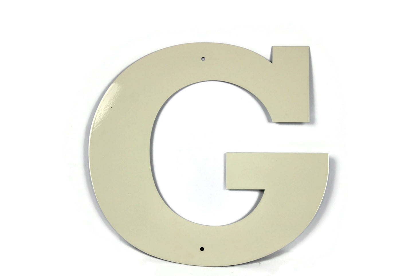 Metal Letters and Numbers Blocky Square Font 12" Tall Powder Coated