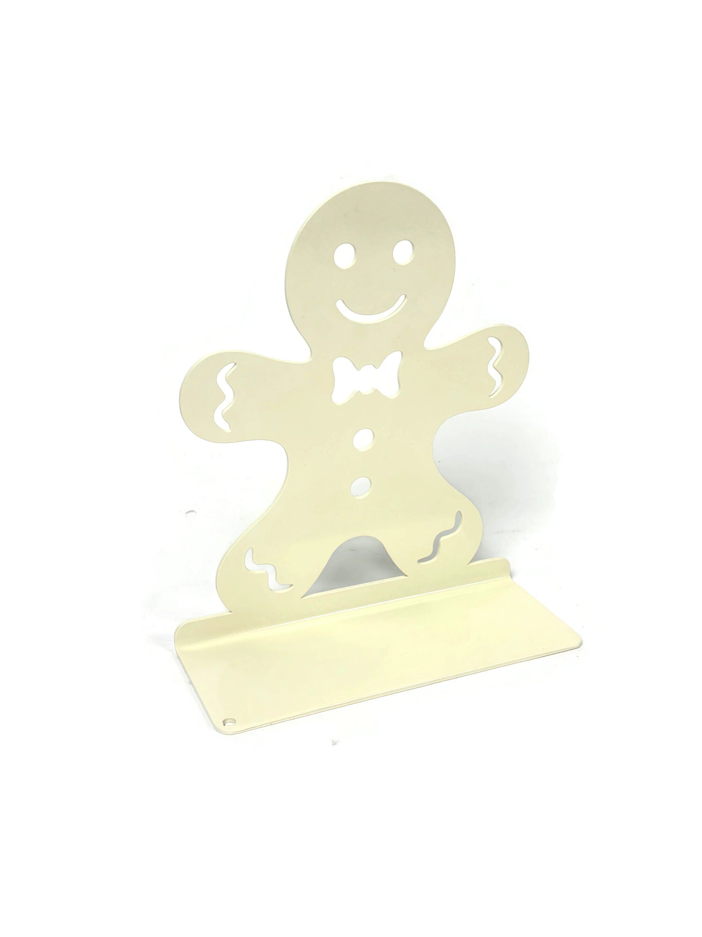 Metal Gingerbread Man Stand 7.5” Tall