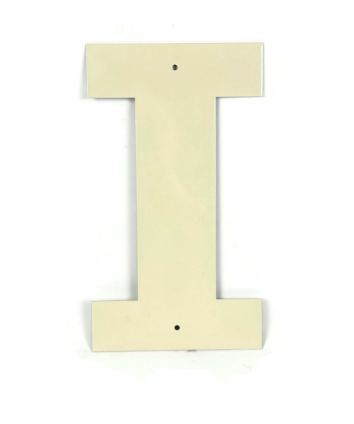 Metal Letters and Numbers Blocky Square Font 12" Tall Powder Coated