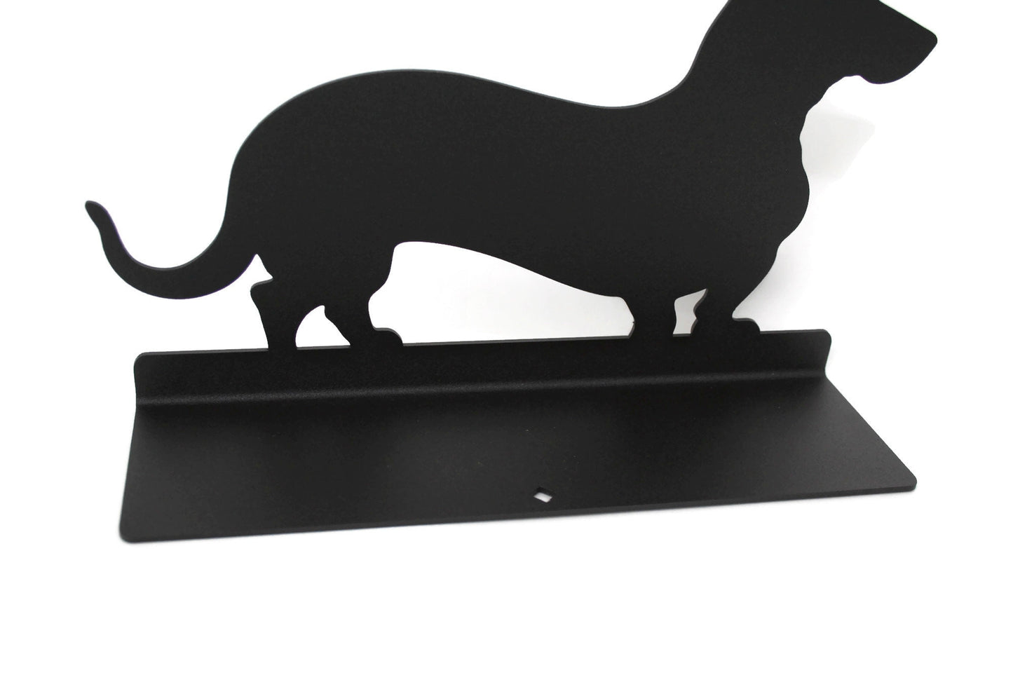 Wiener Dog Dachshund Tabletop Metal Home Decor 10.75 Inches Wide