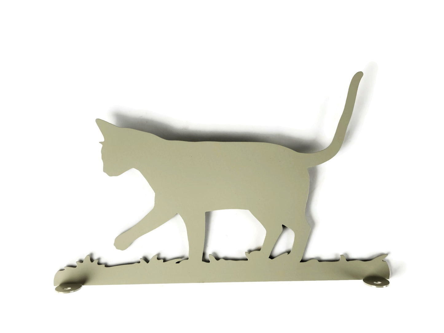 Kitty Cat Metal Mailbox Topper 8.5 Inches Tall - Does Not Include a Mailbox