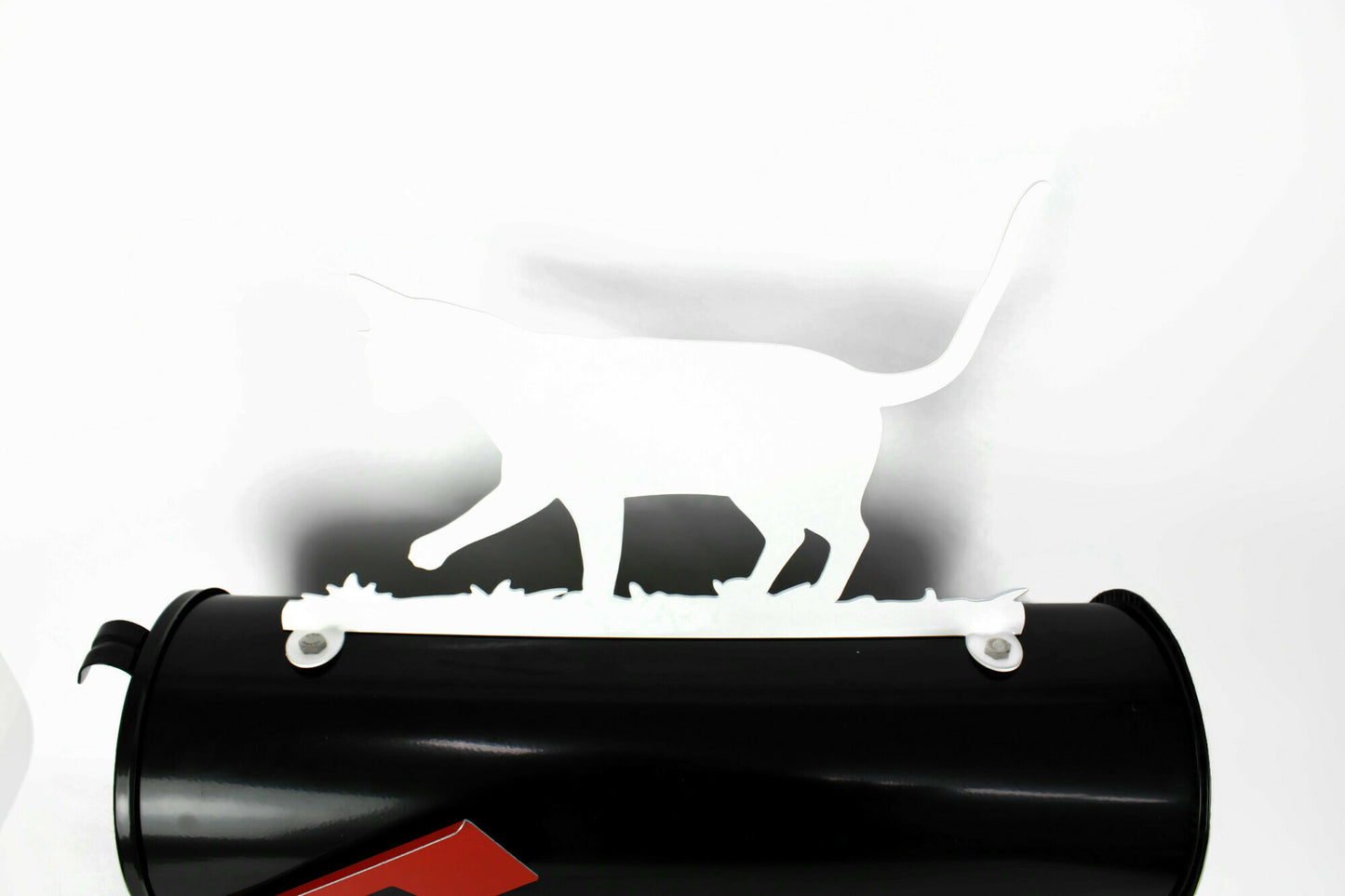 Kitty Cat Metal Mailbox Topper 8.5 Inches Tall - Does Not Include a Mailbox