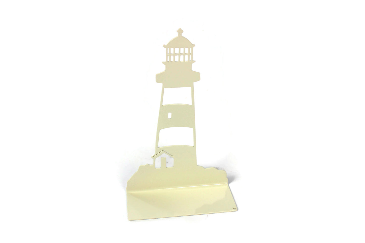 Lighthouse Tabletop Metal Décor 10.25 Inches Tall