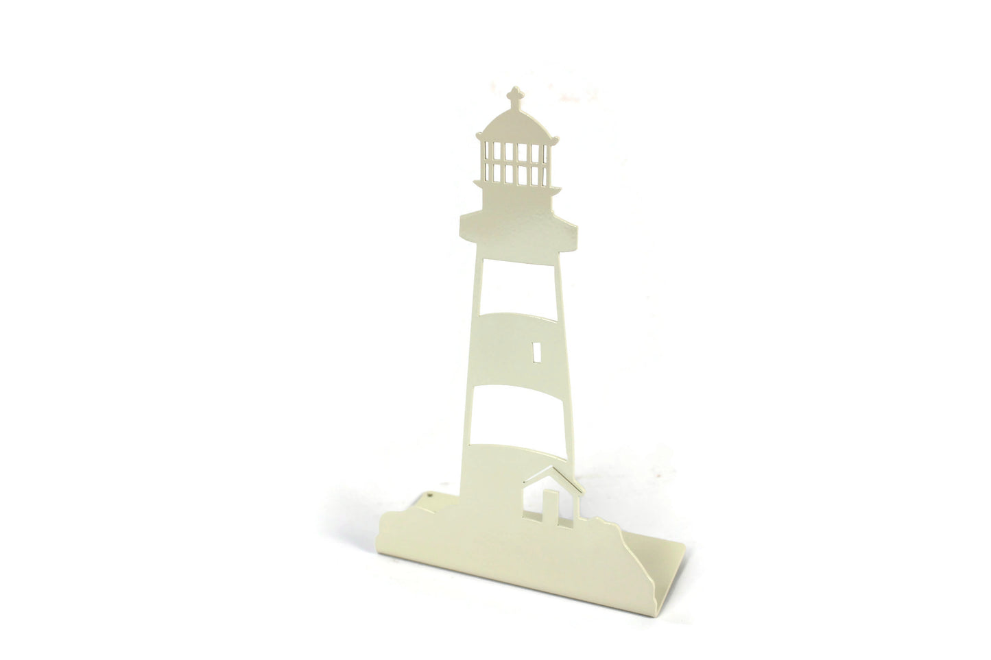 Lighthouse Tabletop Metal Décor 10.25 Inches Tall