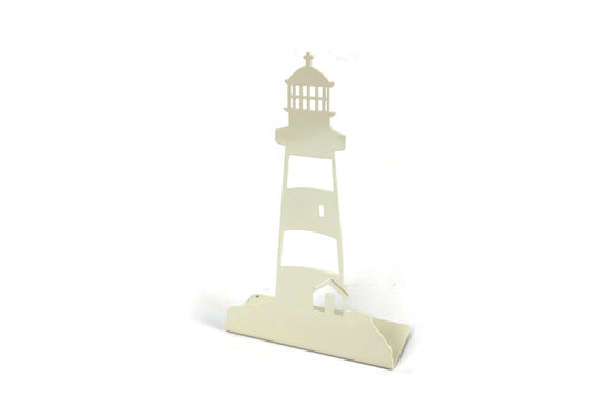 Lighthouse Tabletop Metal Décor 10.25 Inches Tall