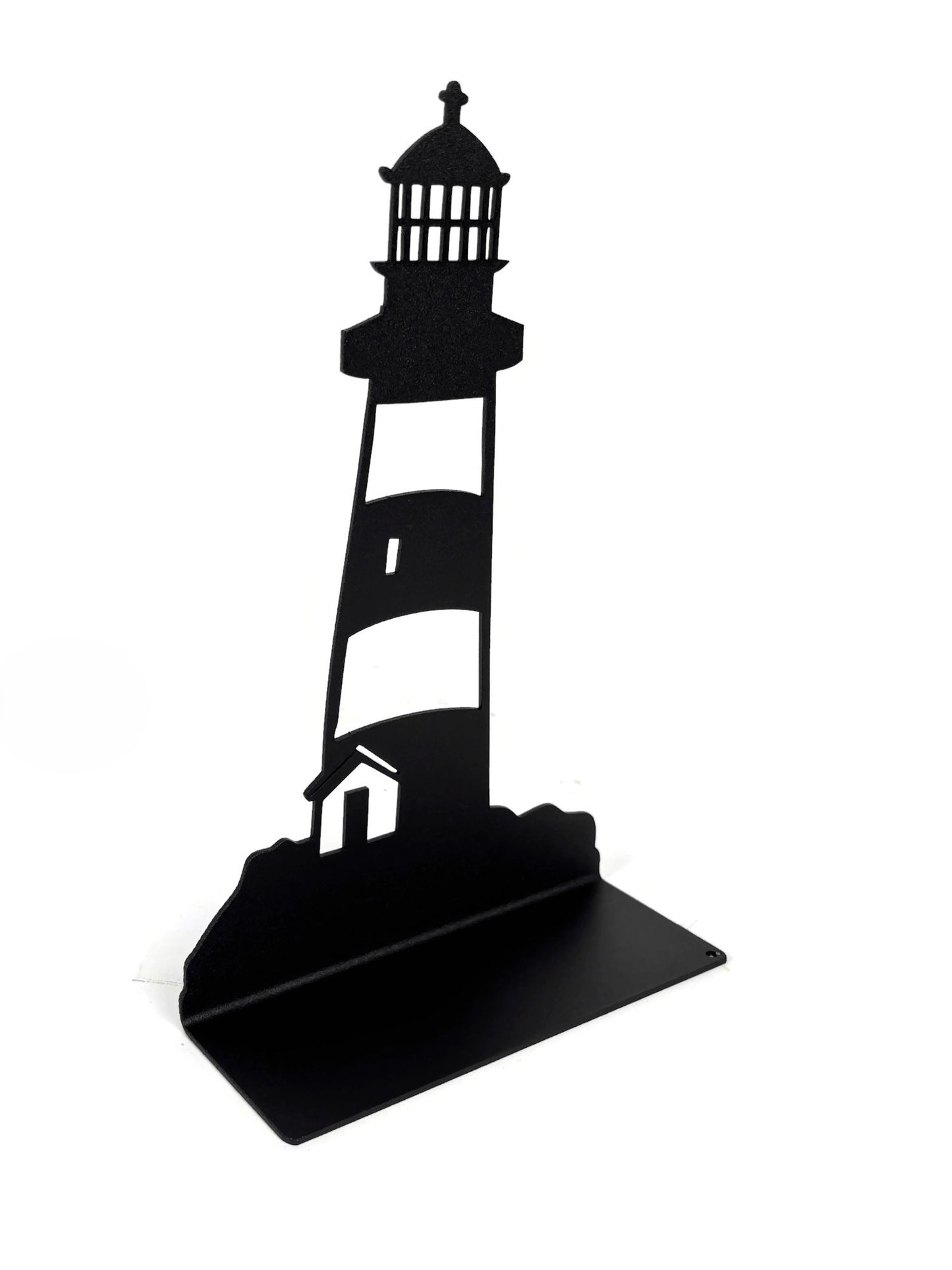 Lighthouse Tabletop Metal Décor 10.25 Inches Tall