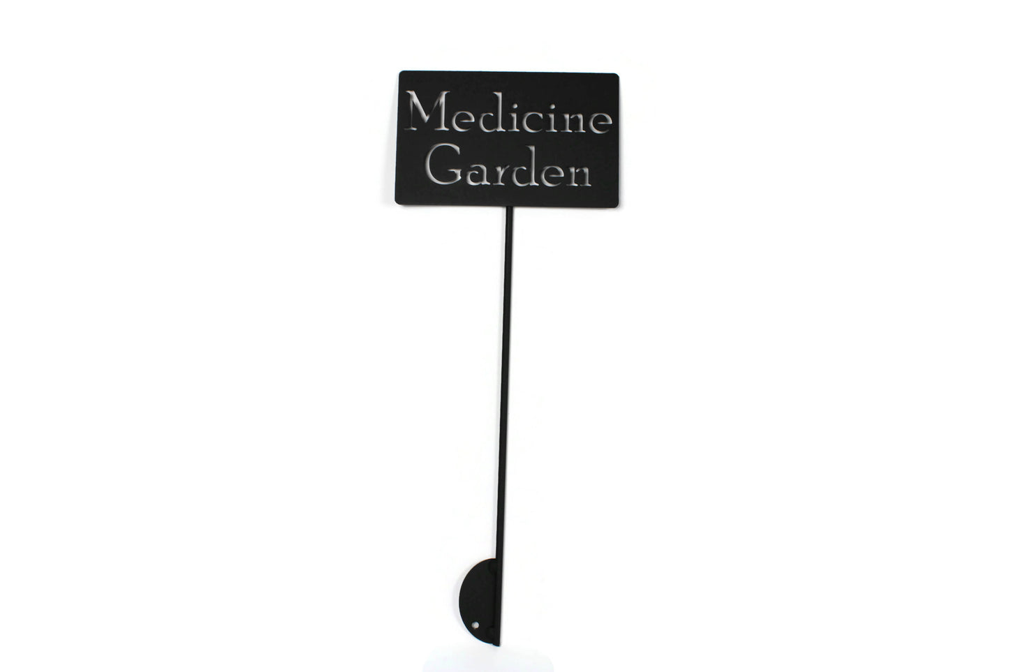 Medicine Garden Metal Garden Stake Sign 20 to 48 Inches Tall