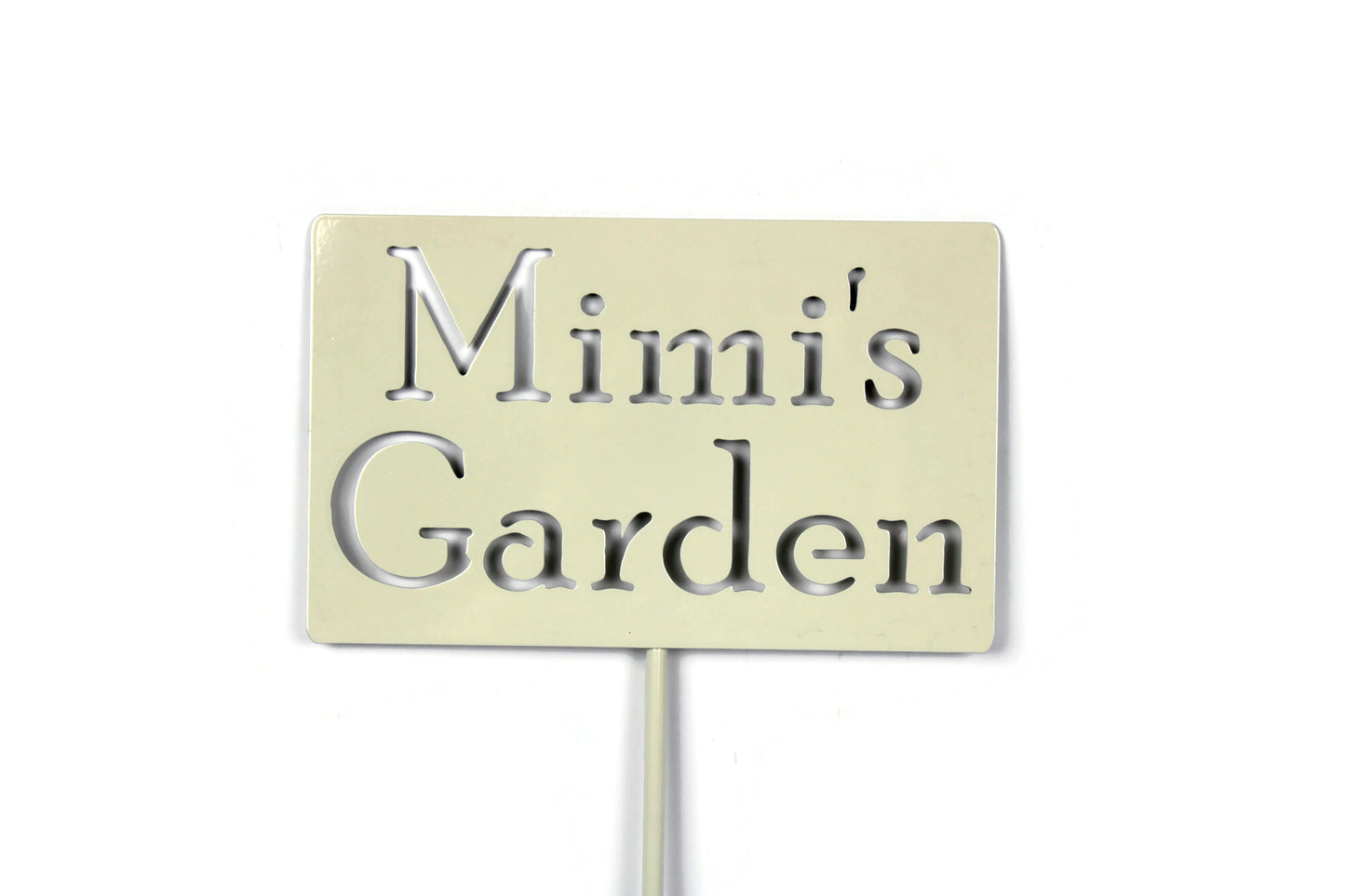 Mimi's Garden Metal Garden Stake Marker 20 to 48 Inches Tall