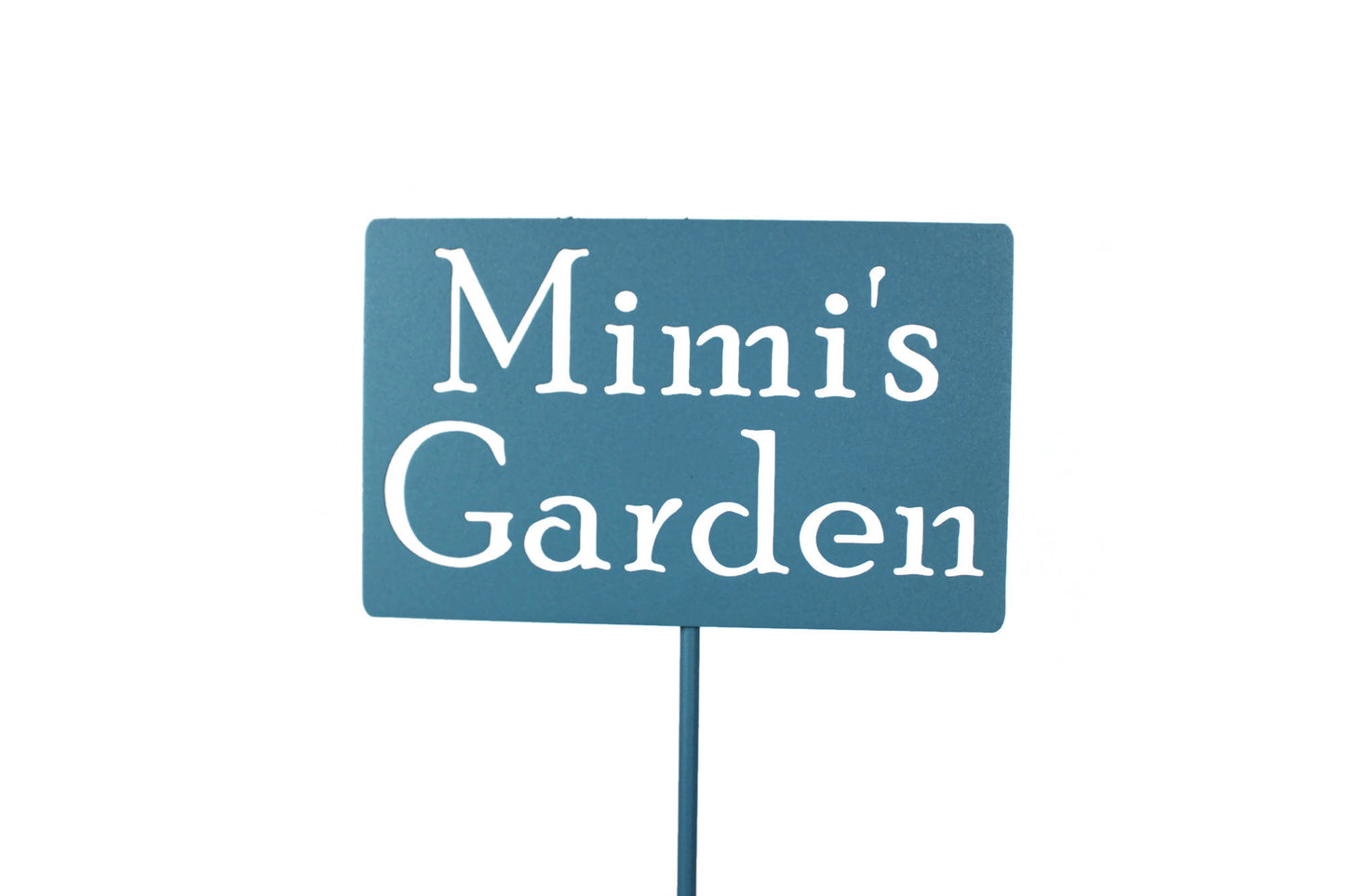 Mimi's Garden Metal Garden Stake Marker 20 to 48 Inches Tall