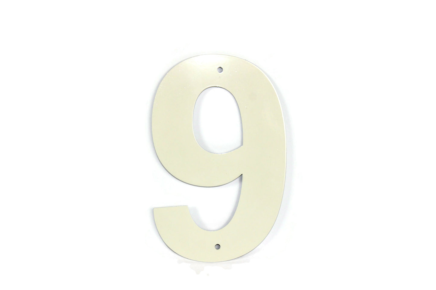 Metal Letters and Numbers Blocky Square Font 8" Tall Powder Coated