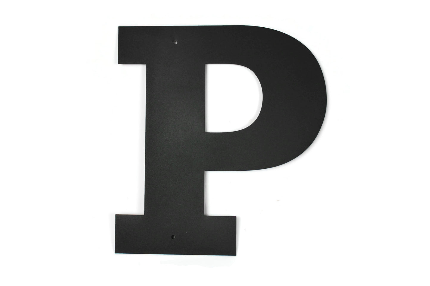 Metal Letters and Numbers Blocky Square Font 12" Tall Powder Coated