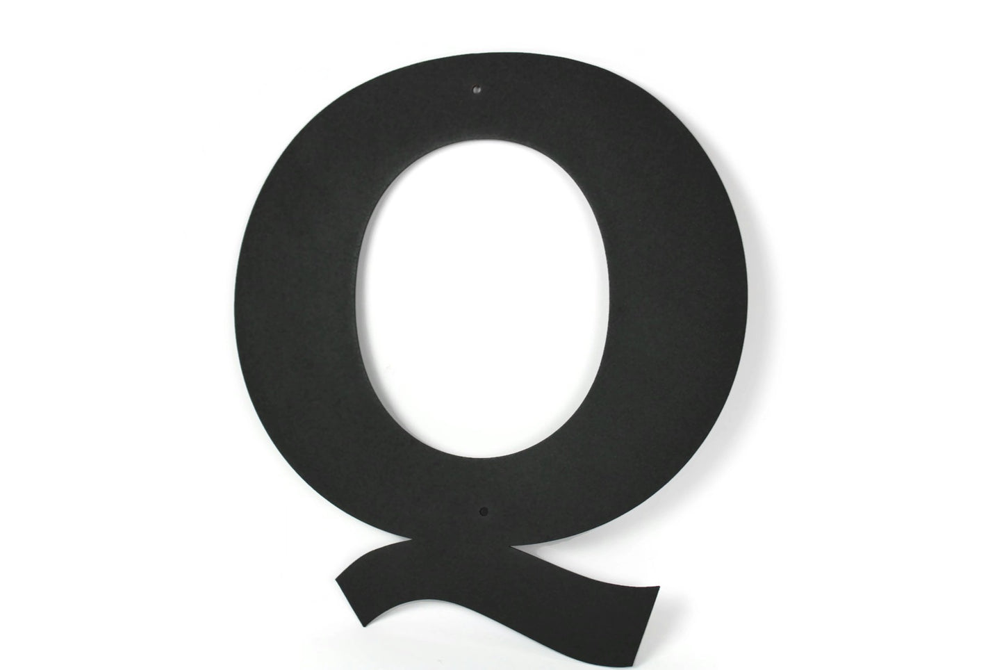 Metal Letters and Numbers Blocky Square Font 12" Tall Powder Coated
