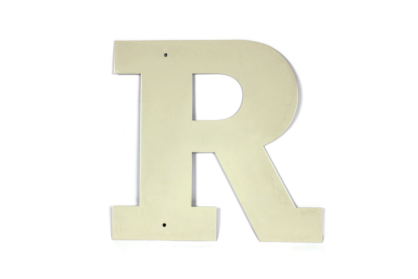 Metal Letters and Numbers Blocky Square Font 12" Tall Powder Coated