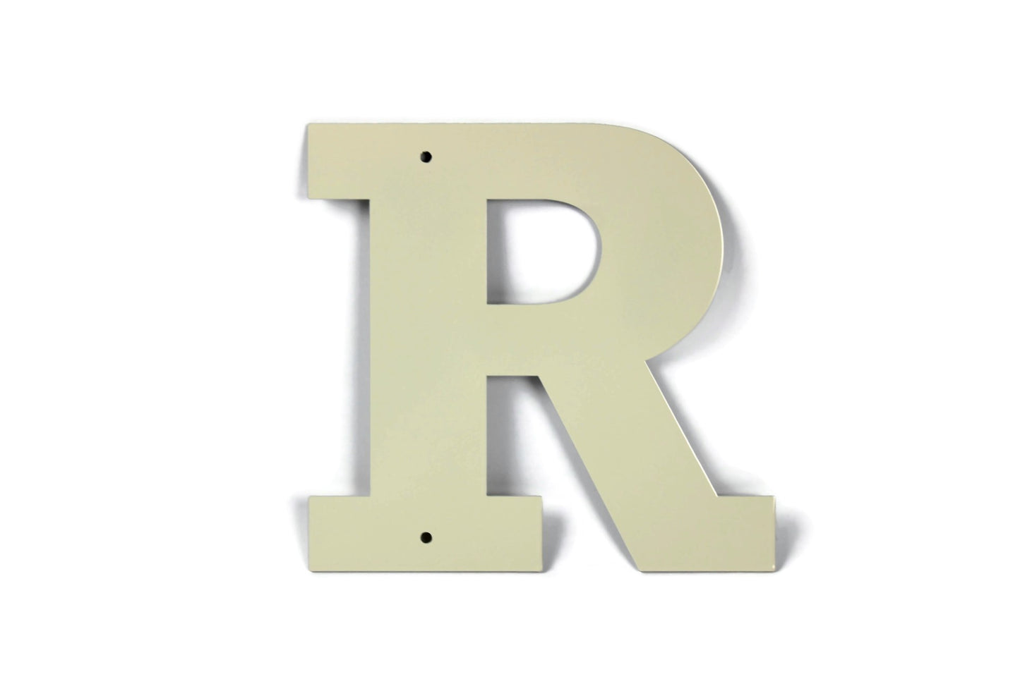 Metal Letters and Numbers Blocky Square Font 8" Tall Powder Coated