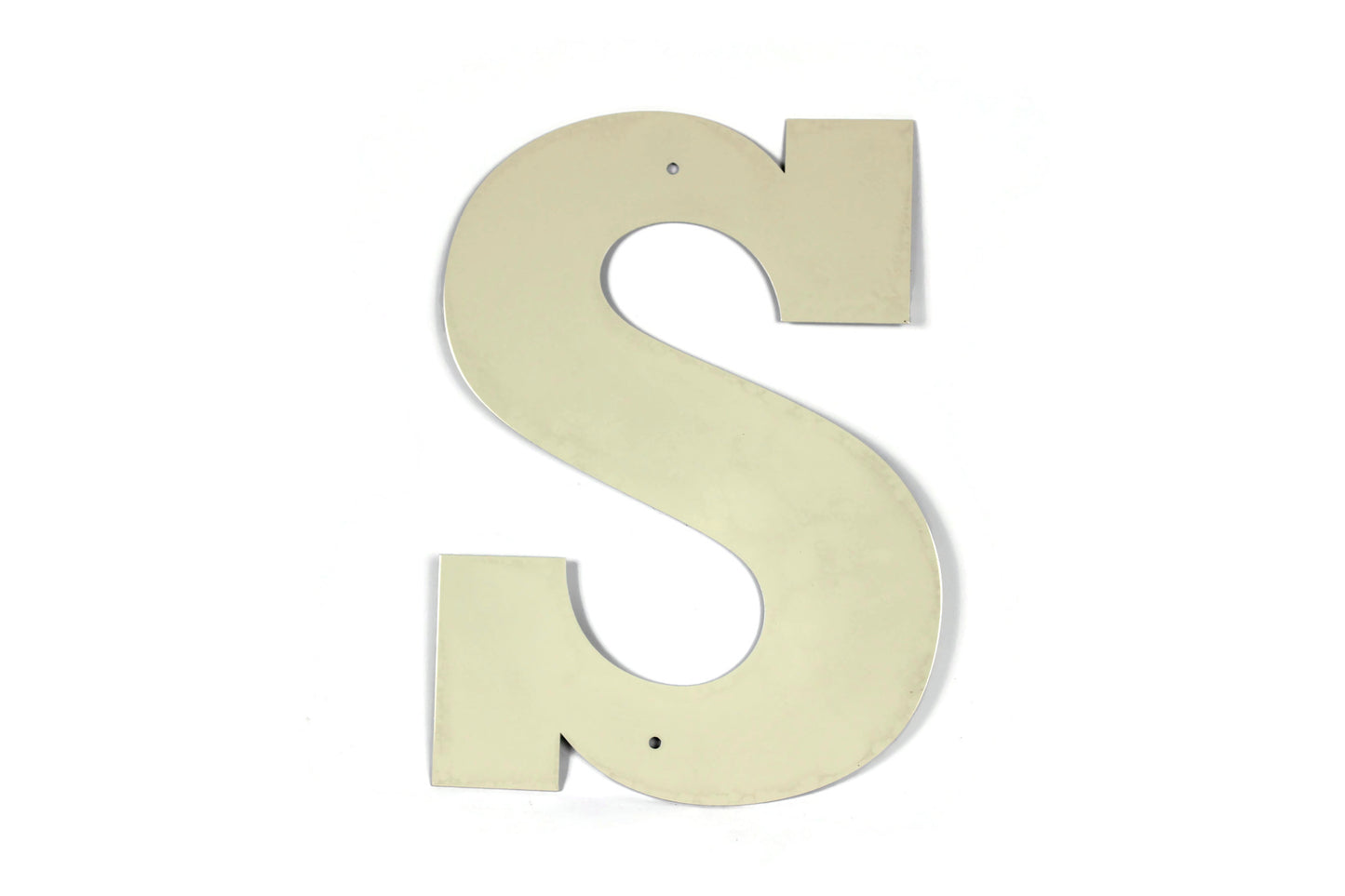 Metal Letters and Numbers Blocky Square Font 12" Tall Powder Coated