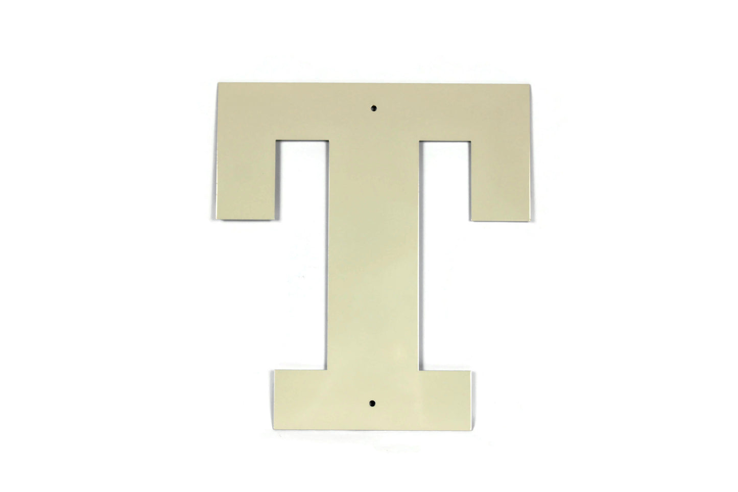 Metal Letters and Numbers Blocky Square Font 12" Tall Powder Coated