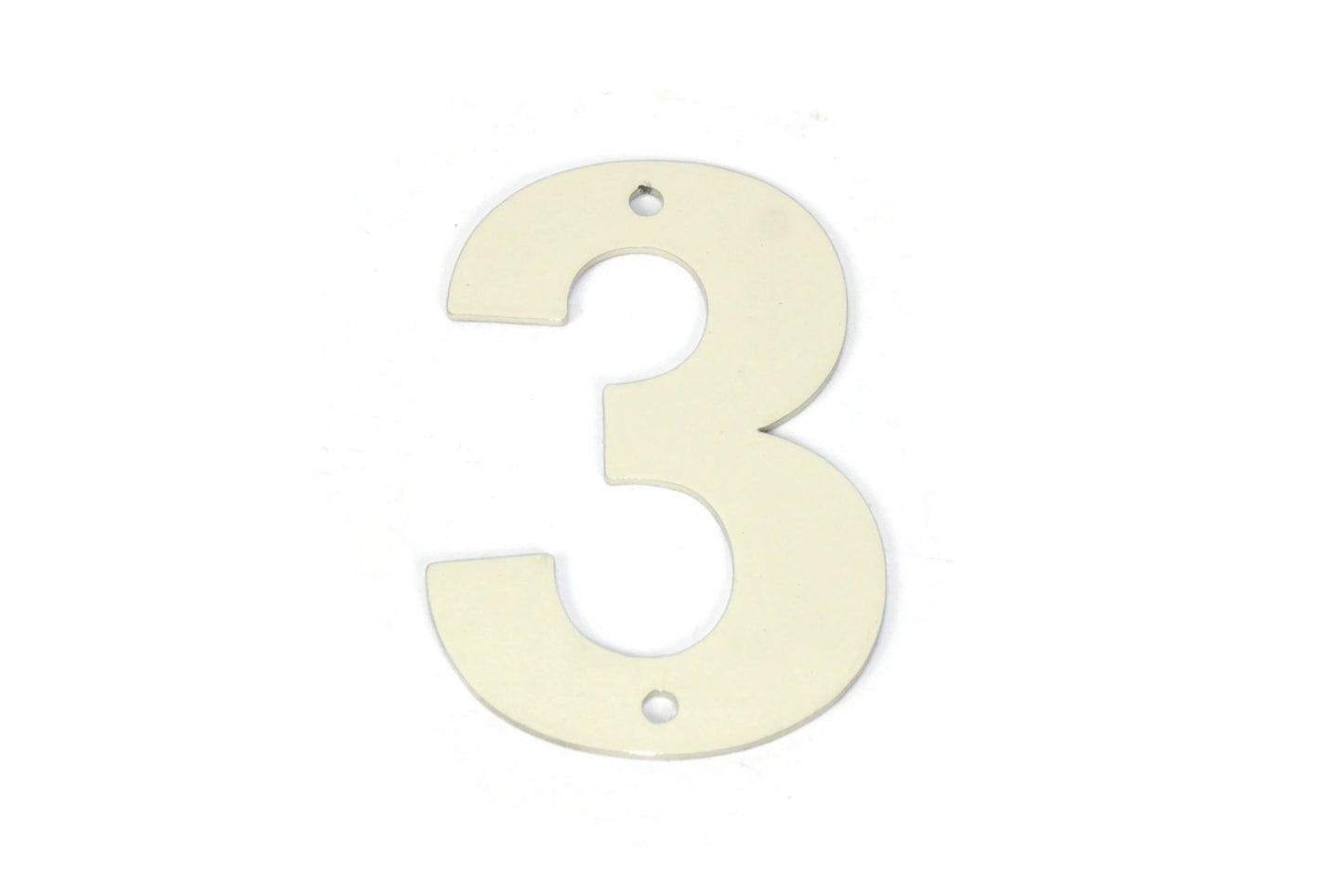 Metal Letters and Numbers Blocky Square Font 4" Tall Powder Coated