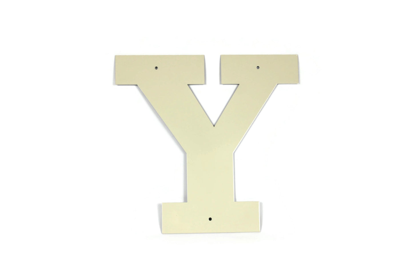 Metal Letters and Numbers Blocky Square Font 12" Tall Powder Coated
